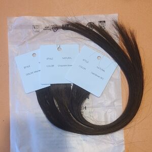 BELLAMI Dark Brown Hair Extension Samples